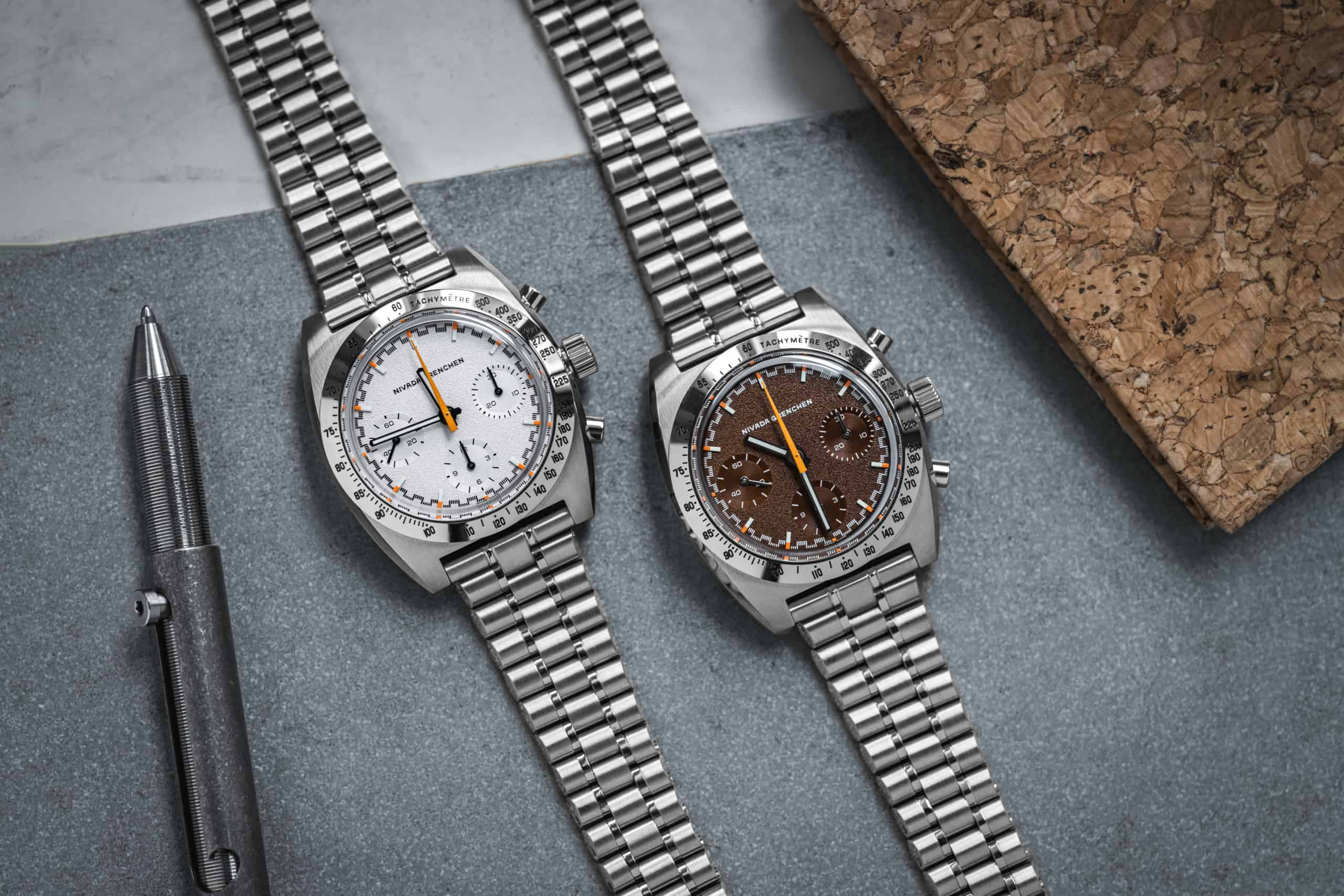 Nivada Grenchen Breaks the Mold by Teaming Up with Fratello on the Brand-New Racing Chronograph