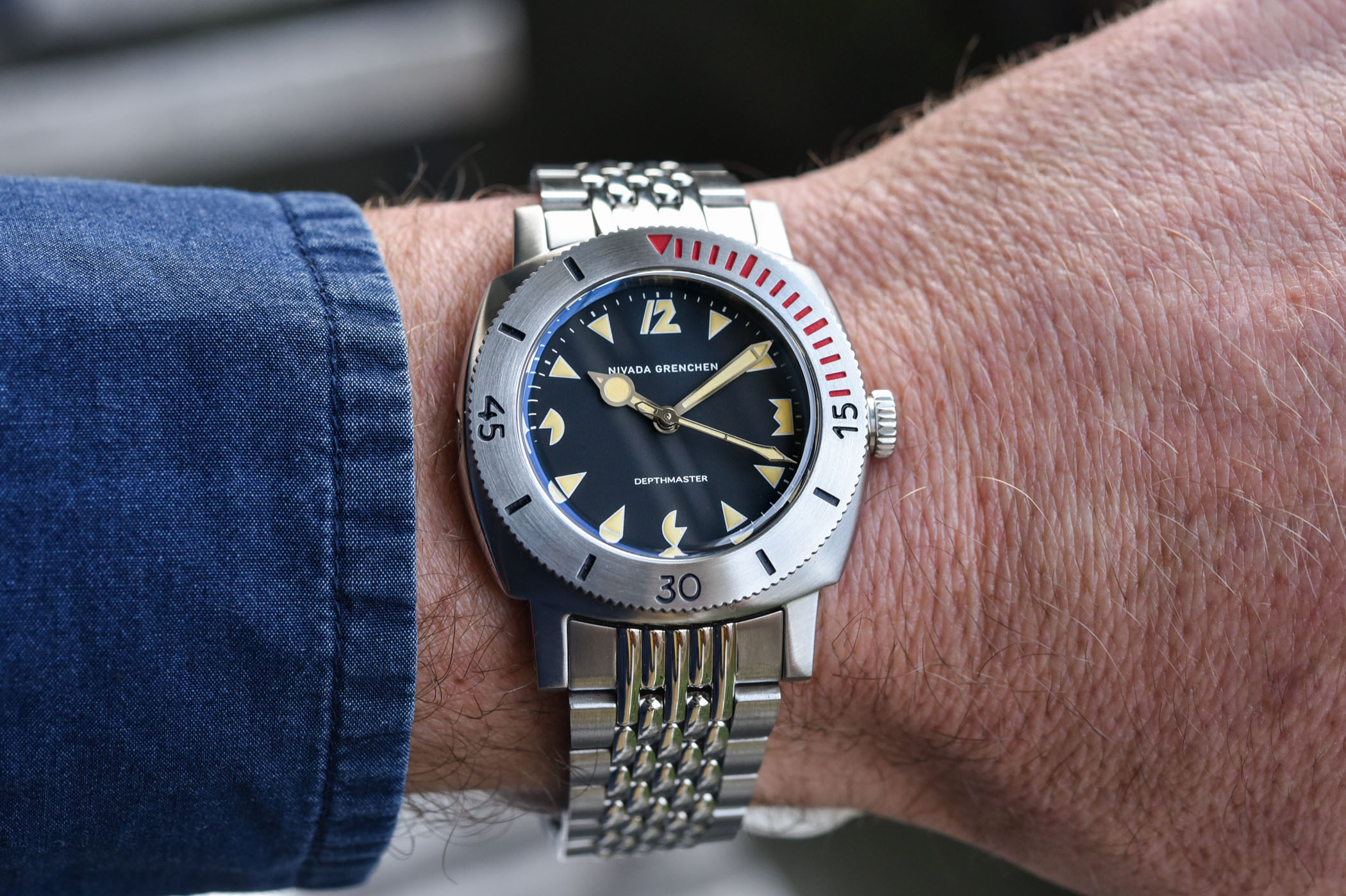 Nivada Grenchen Depthmaster Pacman Hands-On Review