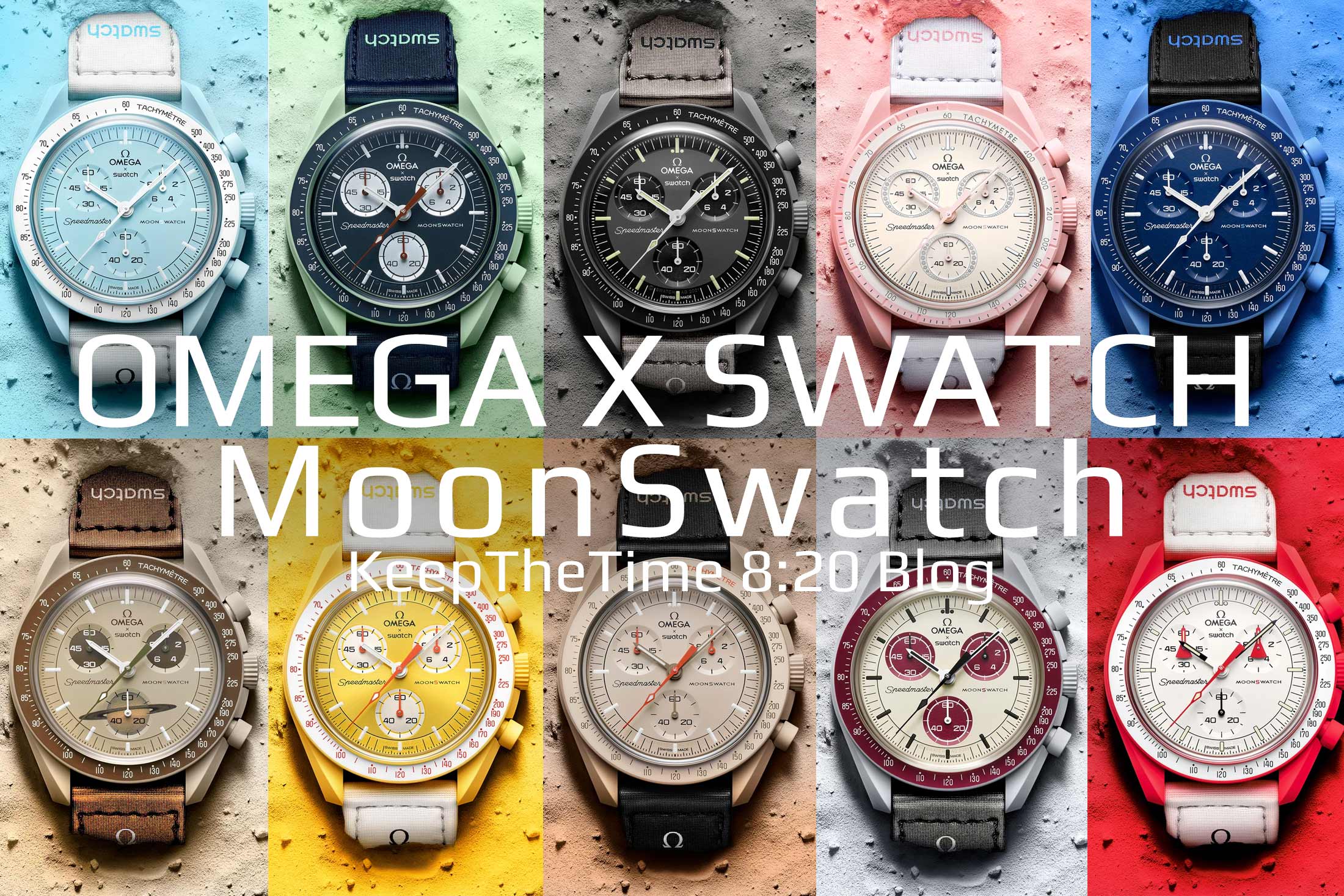 Omega x Swatch MoonSwatch Speedmaster “Collab”
