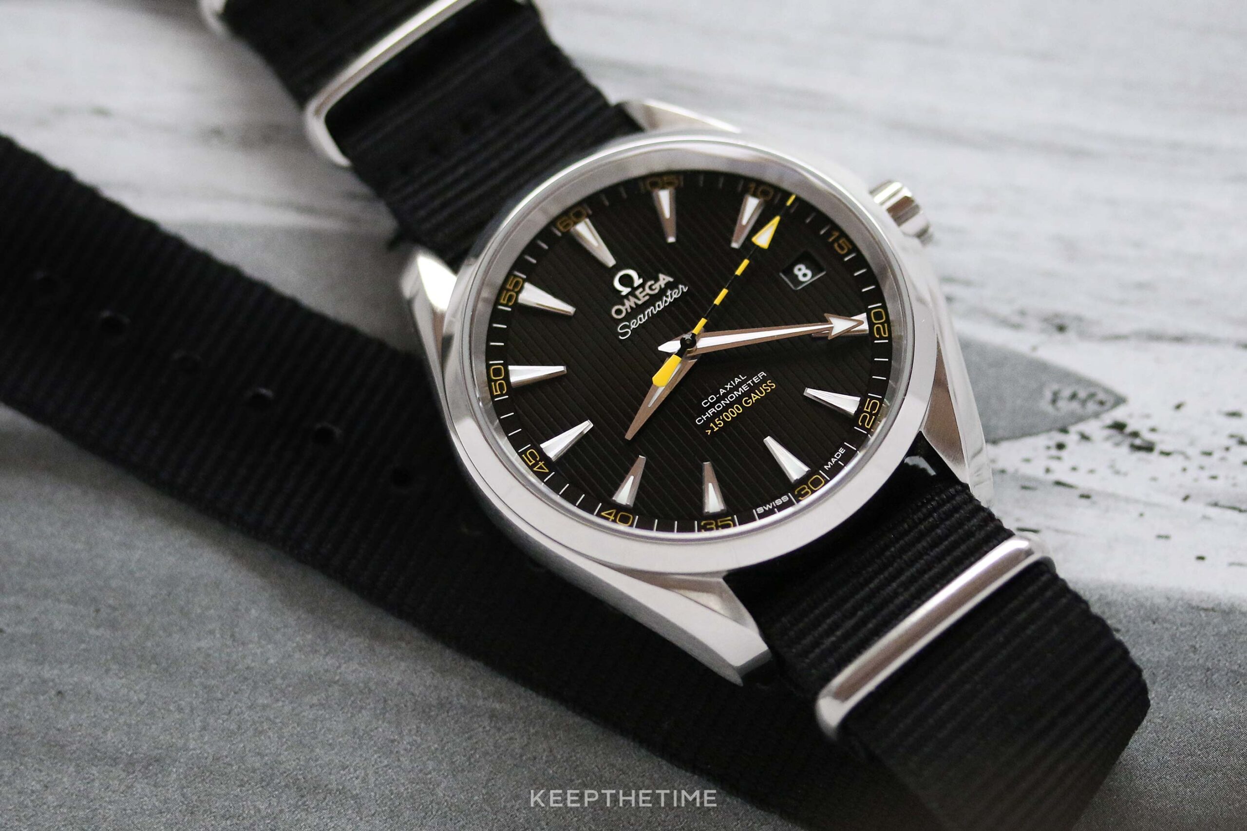 Omega’s New Super Racing Speedy Honors the Aqua Terra >15’000 GAUSS