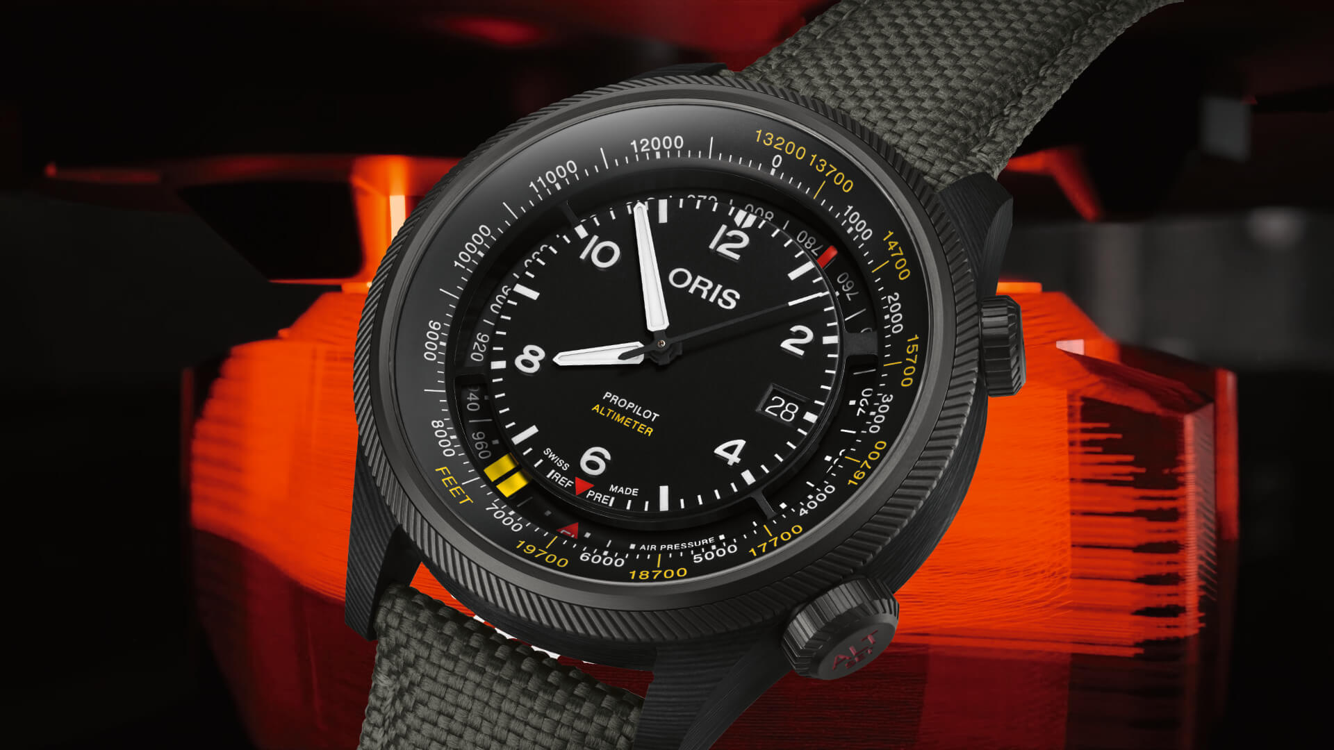 Oris Blacks Out The ProPilot Altimeter Watch