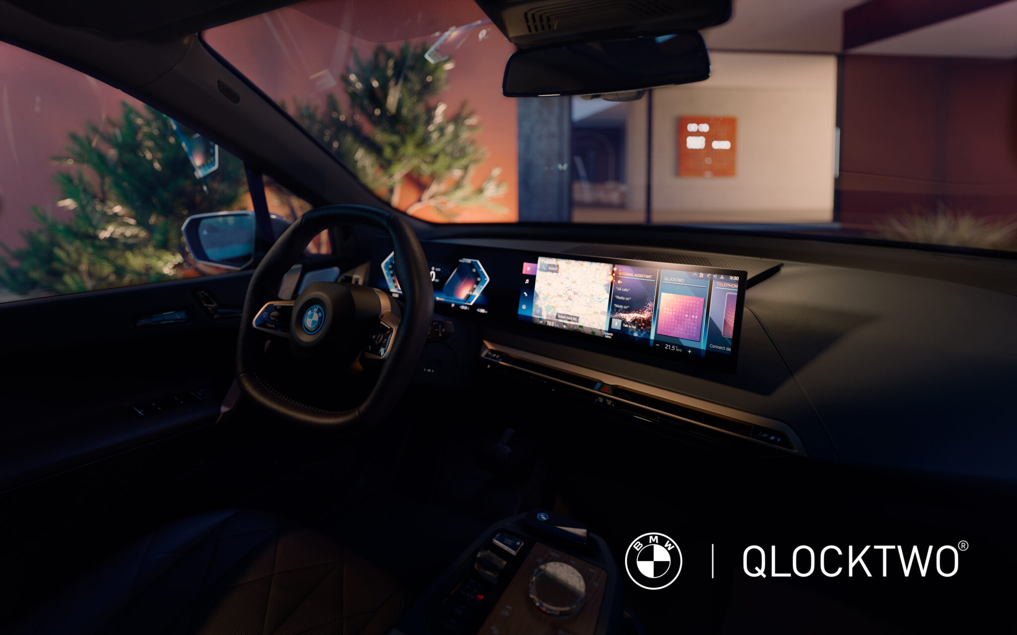 QLOCKTWO sets new standards with BMW partnership