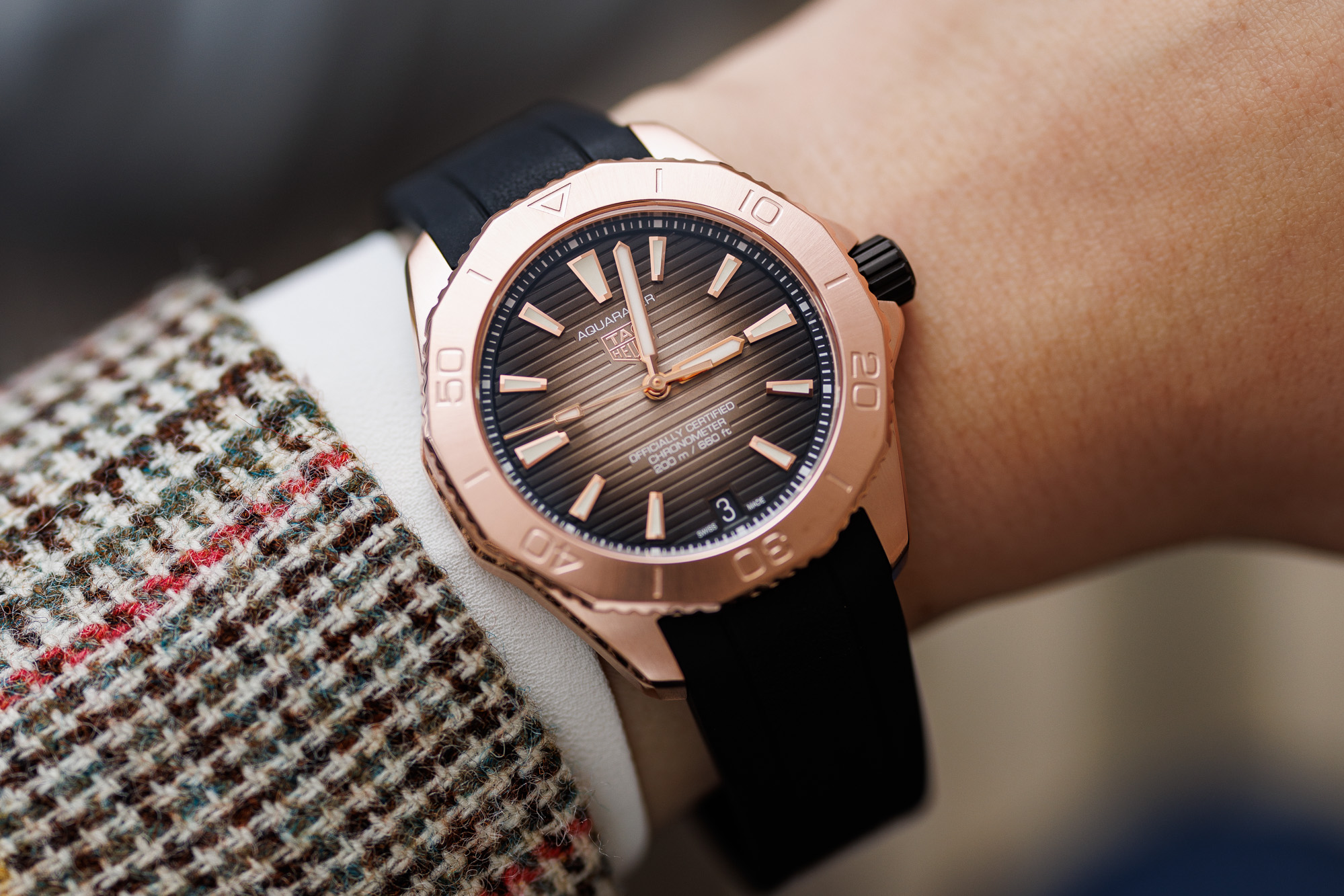 Should this Watch Exist? The Solid Gold Aquaracer is a Surprise Watches & Wonders Highlight