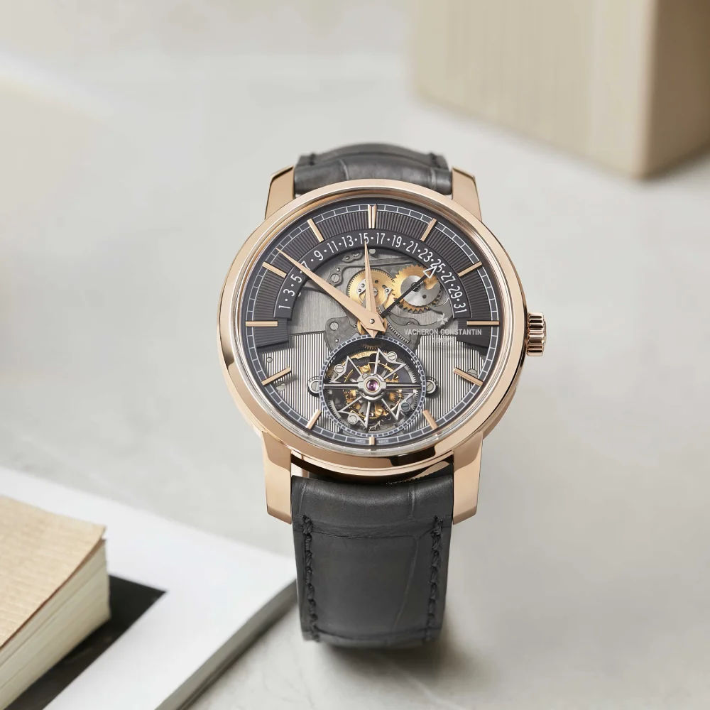 The Vacheron Constantin Traditionnelle Tourbillon Retrograde Date Openface blends classic complications with modern execution