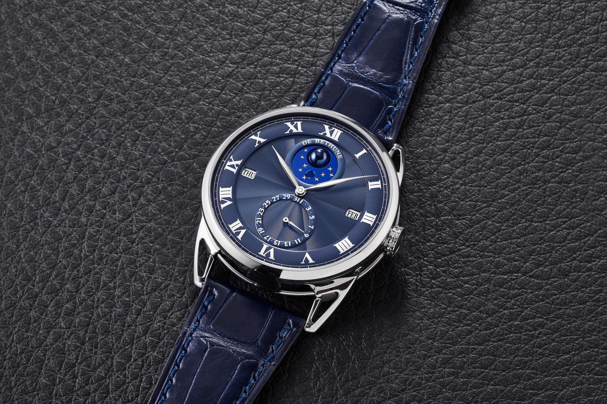 Up Close with Grail Watch 6: De Bethune DB25 Perpetual Calendar “Rhapsody in Blue”