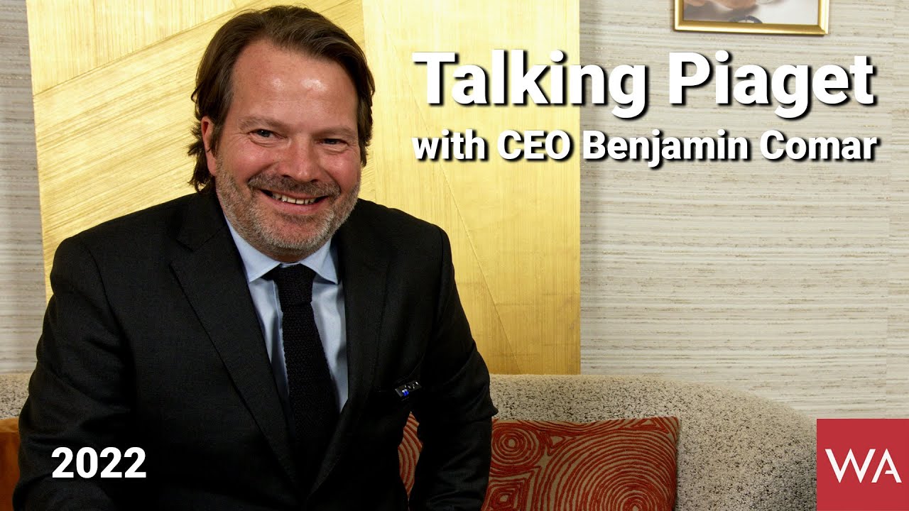 VIDEO: Dazzling new novelties presented by Piaget CEO Benjamin Comar