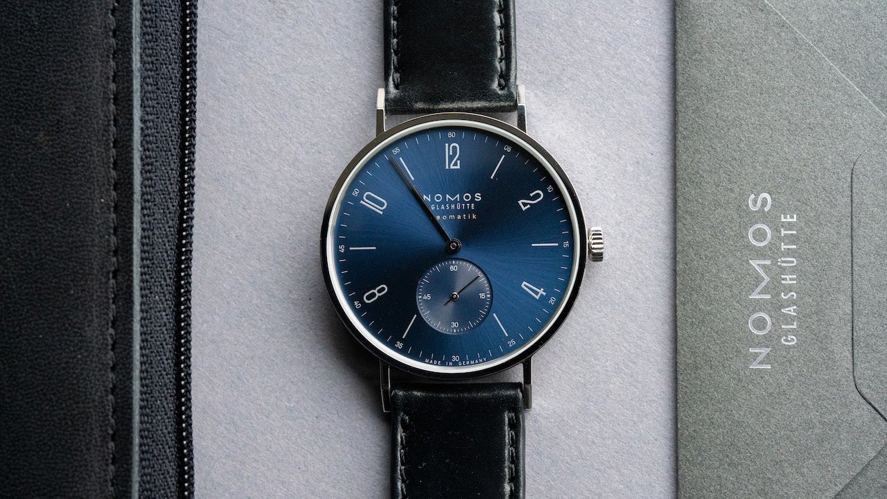 VIDEO: How the new NOMOS Tangente Blaugold fits into the iconic line-up