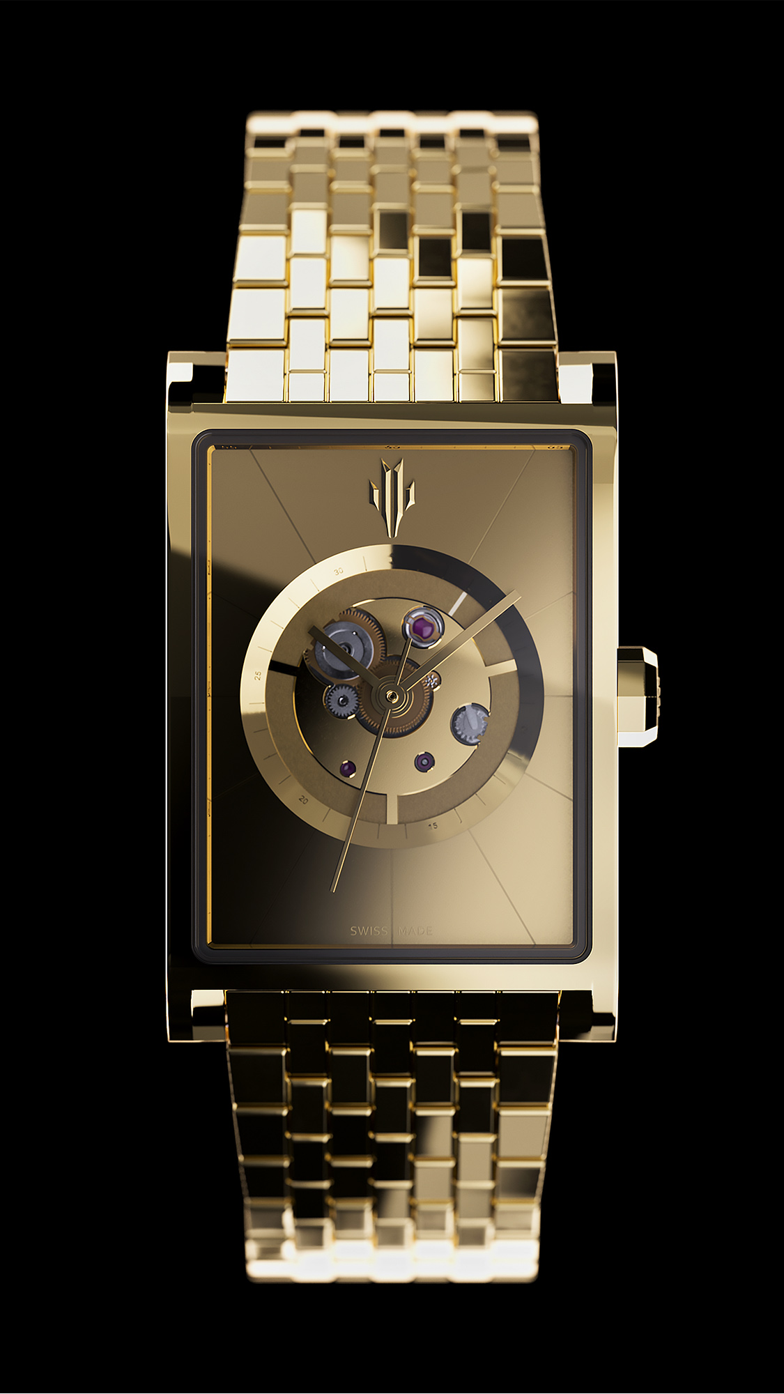 VIEREN Debuts Gold Mirror Special Edition Watch