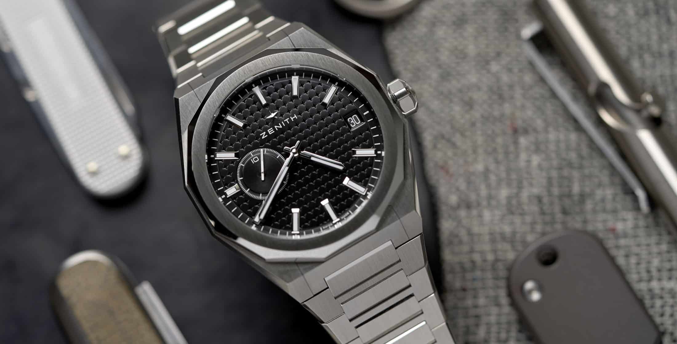 Zenith’s Defy Skyline Black Ceramic models cross over to the dark side of horology