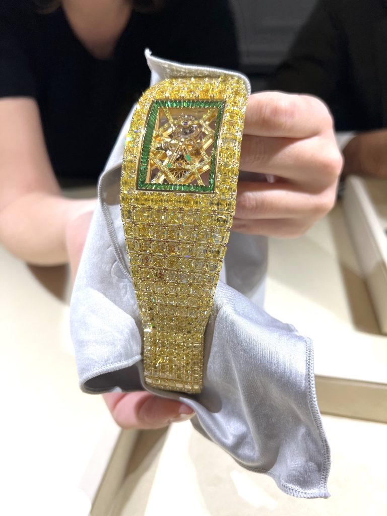 Hands On With The Jacob & Co. s  Million Billionaire Timeless Treasure Yellow Diamond Watch