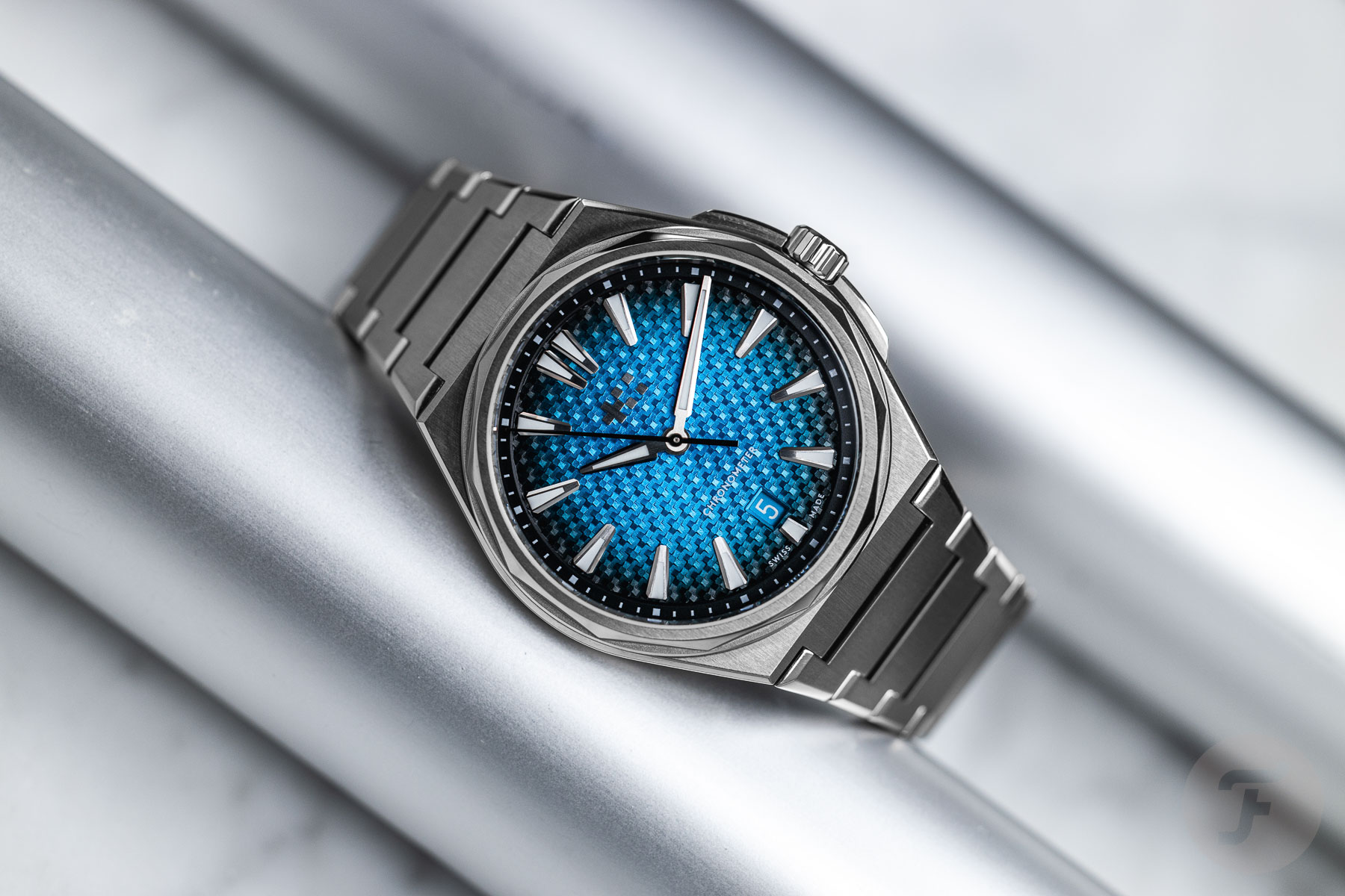 Introducing Christopher Ward’s Take On The Integrated-Bracelet Sports Watch: The Twelve (Live Pictures)