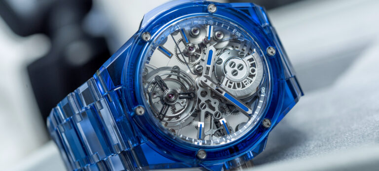 Hands-On: 0,000 Hublot Big Bang Integrated Tourbillon Full Blue Sapphire Watch