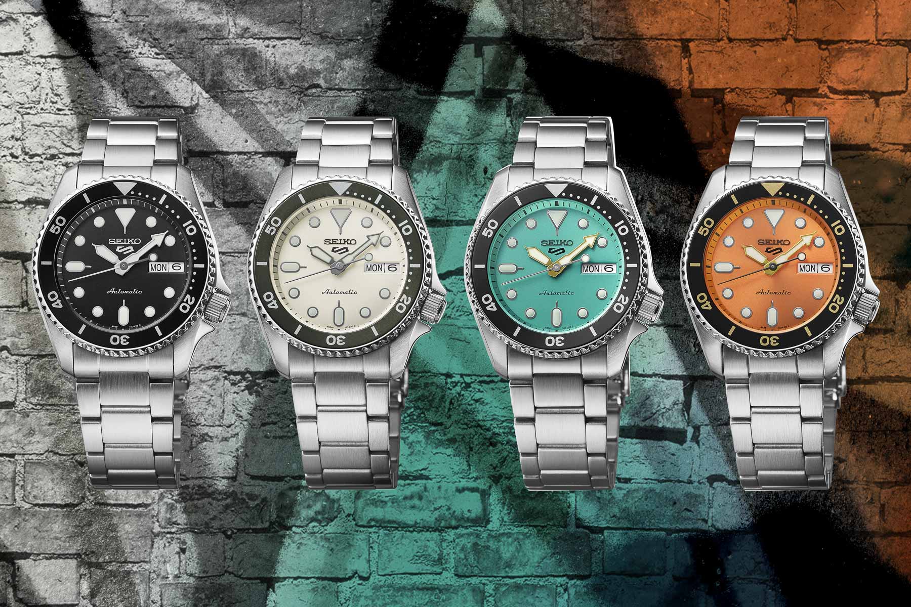 Hot Take: Four New 38mm Seiko 5 Sports Models Join The SKX Sports Style Collection