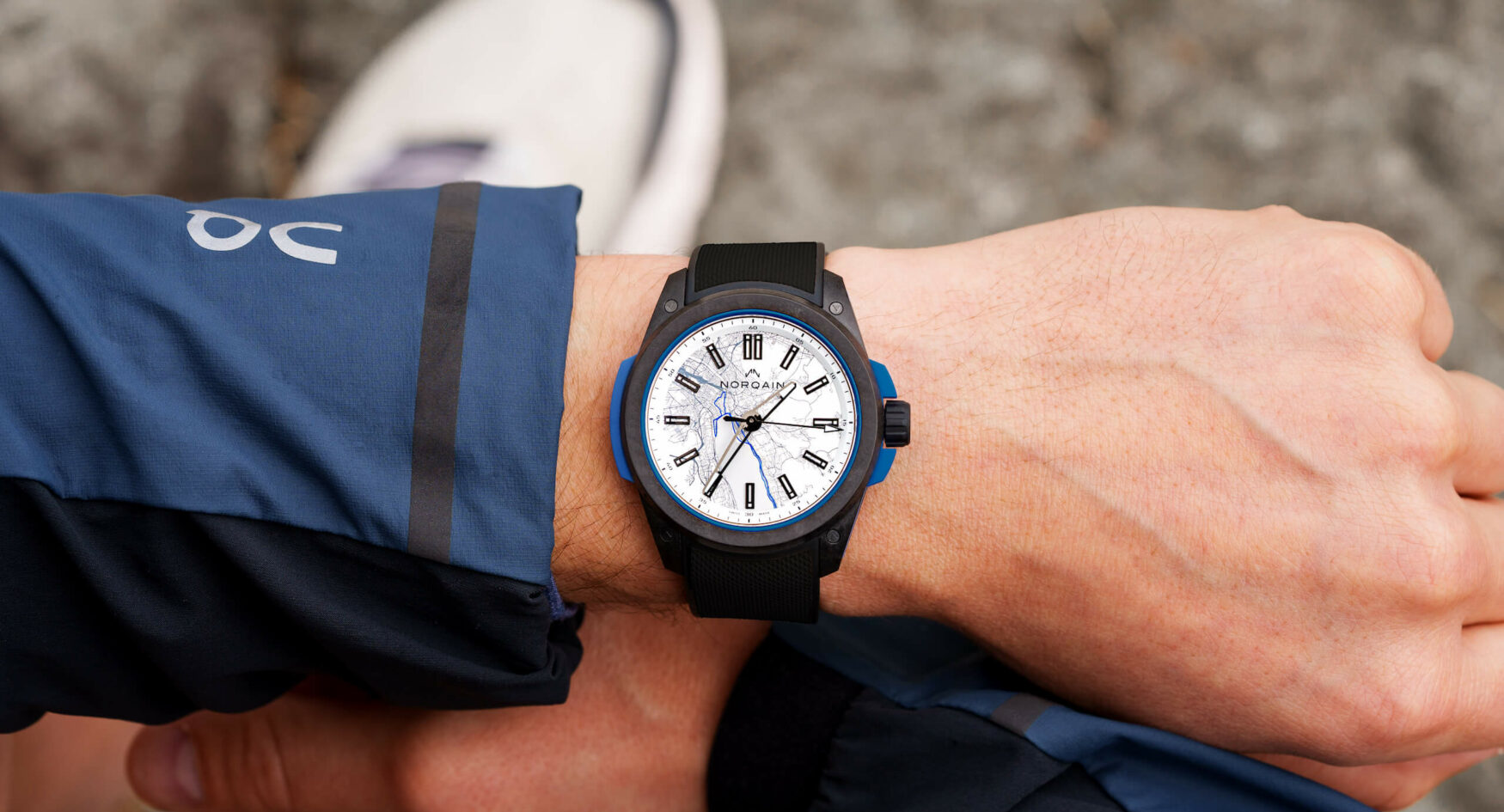 The new Norqain Wild One Zürich Marathon Limited Edition celebrates the 20th anniversary of the race