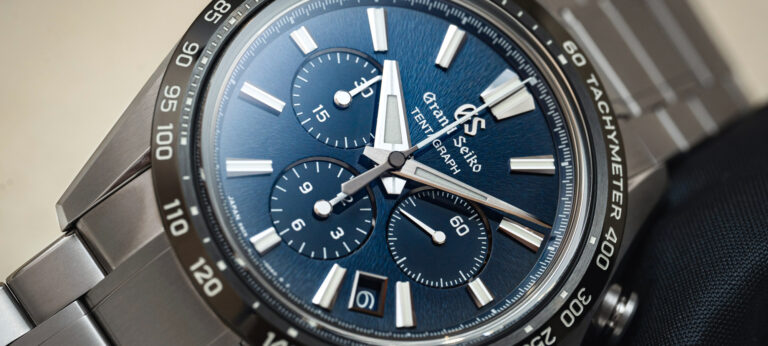 Hands-On: Grand Seiko Tentagraph SLGC001 Watch Is Brand’s First-Ever Mechanical Chronograph