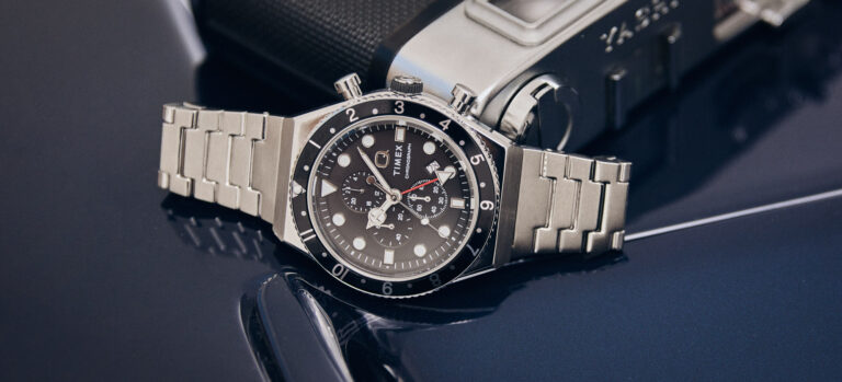 Timex Unveils The Q Timex Three Time Zone Chronograph Watch
