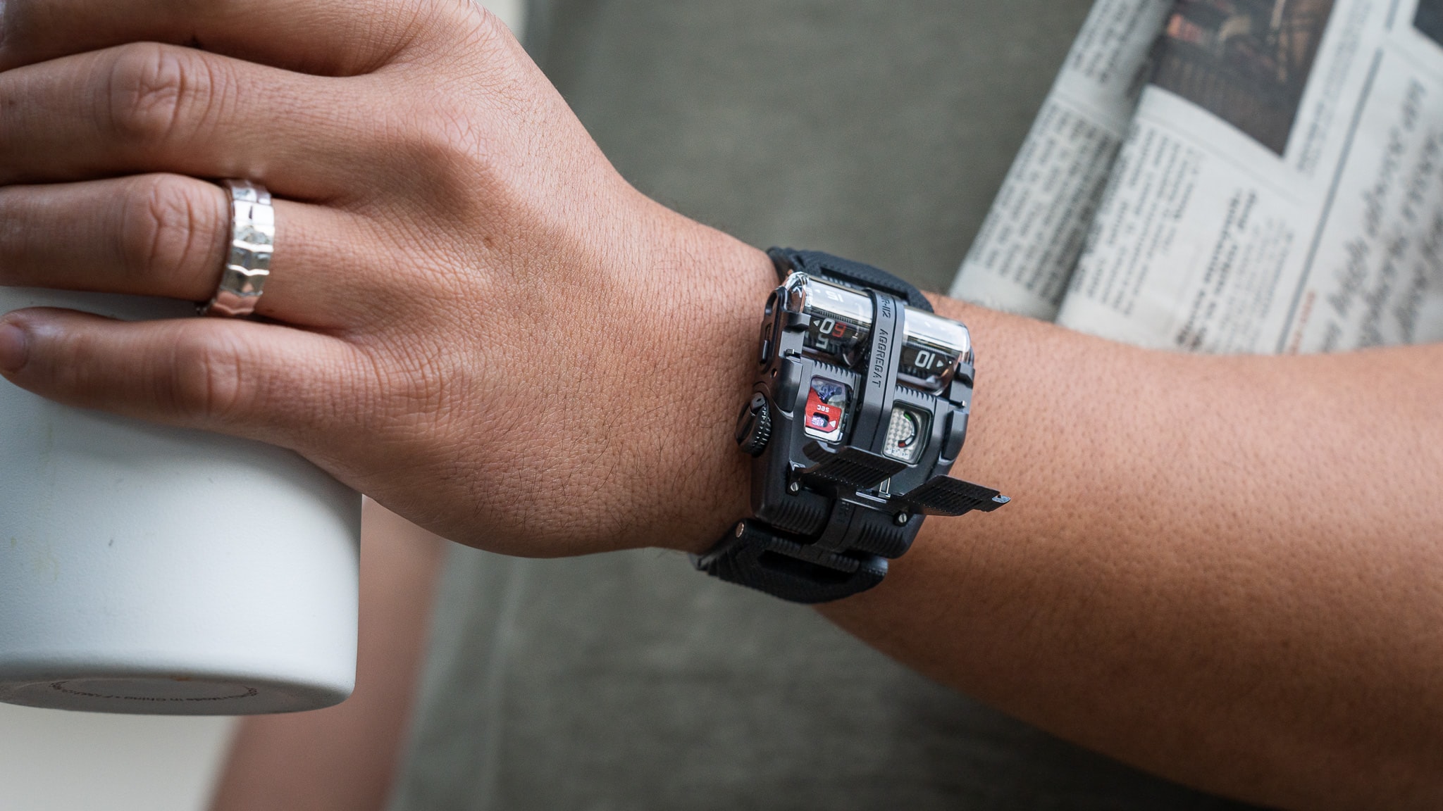 A Week On The Wrist: The 0K Urwerk Inspired By A Vintage Bugatti And Chicken Grills