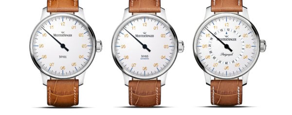 Introducing – MeisterSinger Dresses The N°01, N°03 And Perigraph In Classical White