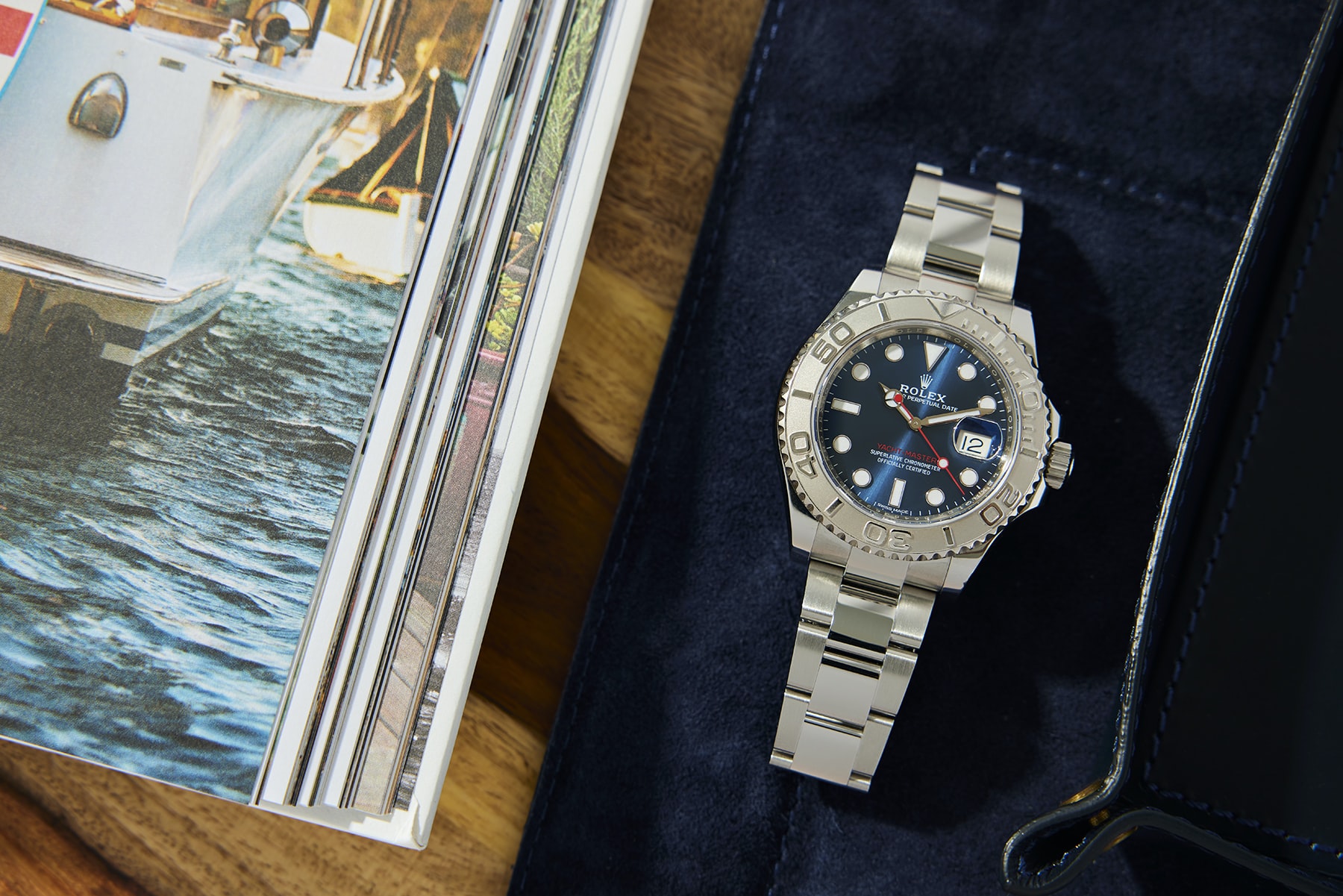 Pre-Owned Picks: A Rolex Thunderbird, ‘Lefty’ GMT, White Oyster Perpetual, And More From The Crown
