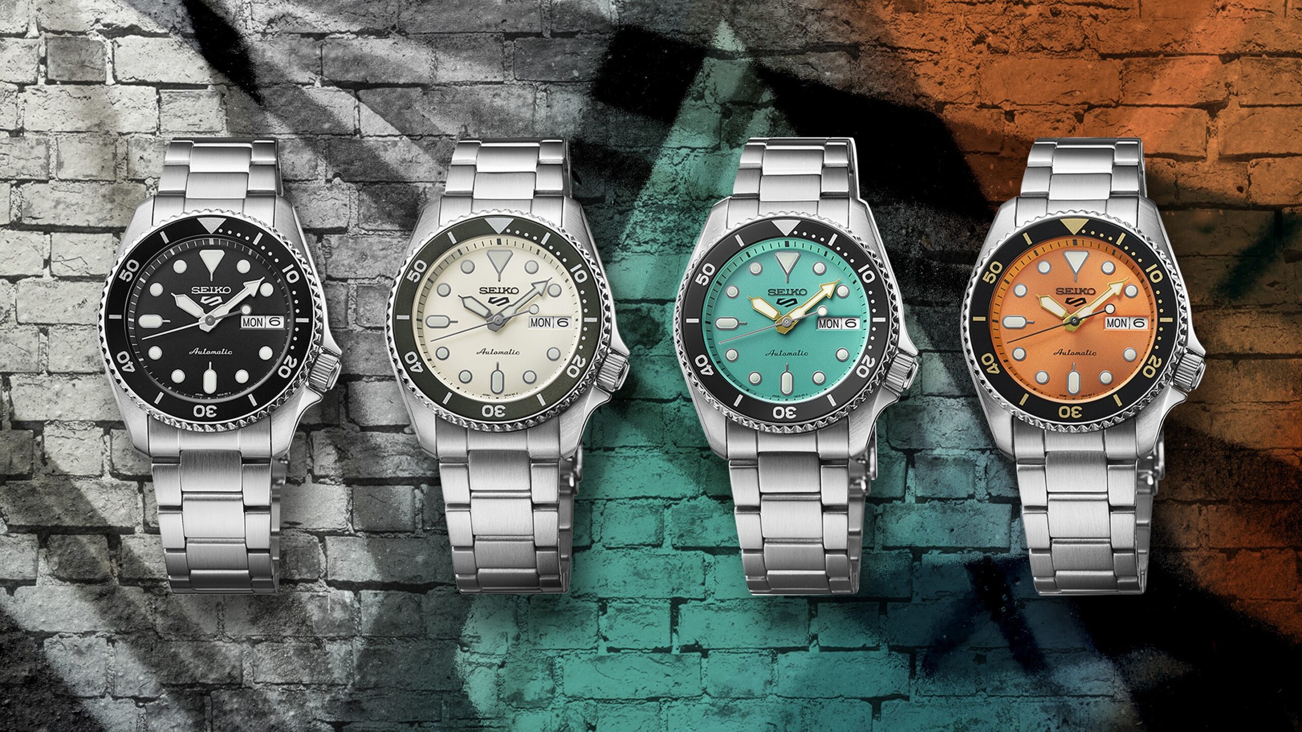 Introducing: The New 38mm Seiko 5 Sports SRPK29, SRPK31, SRPK33, And SRPK35