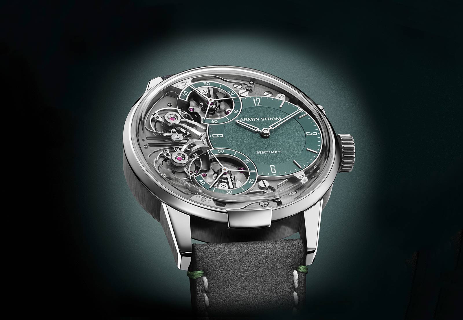 Armin Strom – Mirrored Force Resonance Green Manufacture Edition