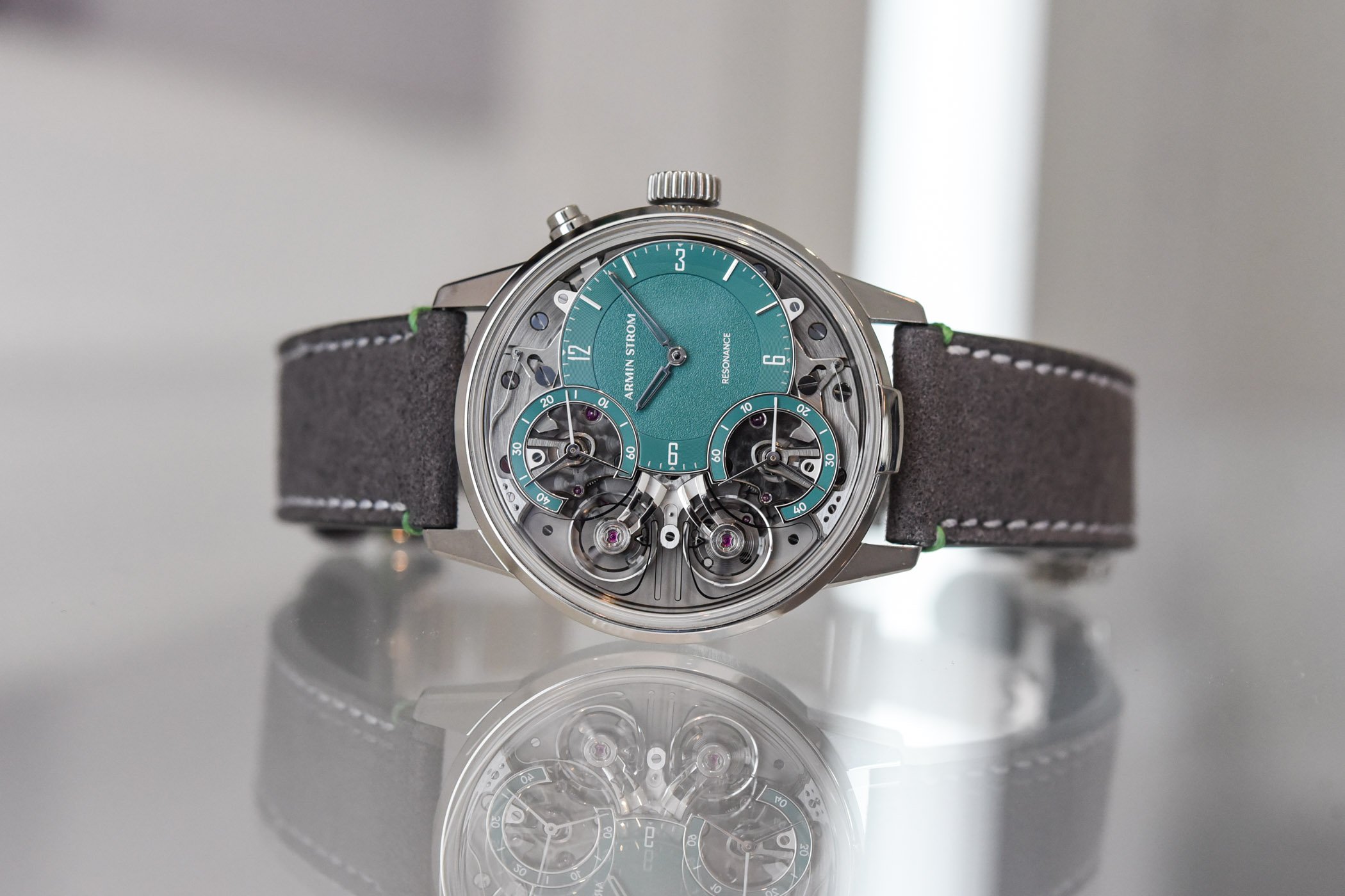 Armin Strom – Mirrored Force Resonance Manufacture Edition Green