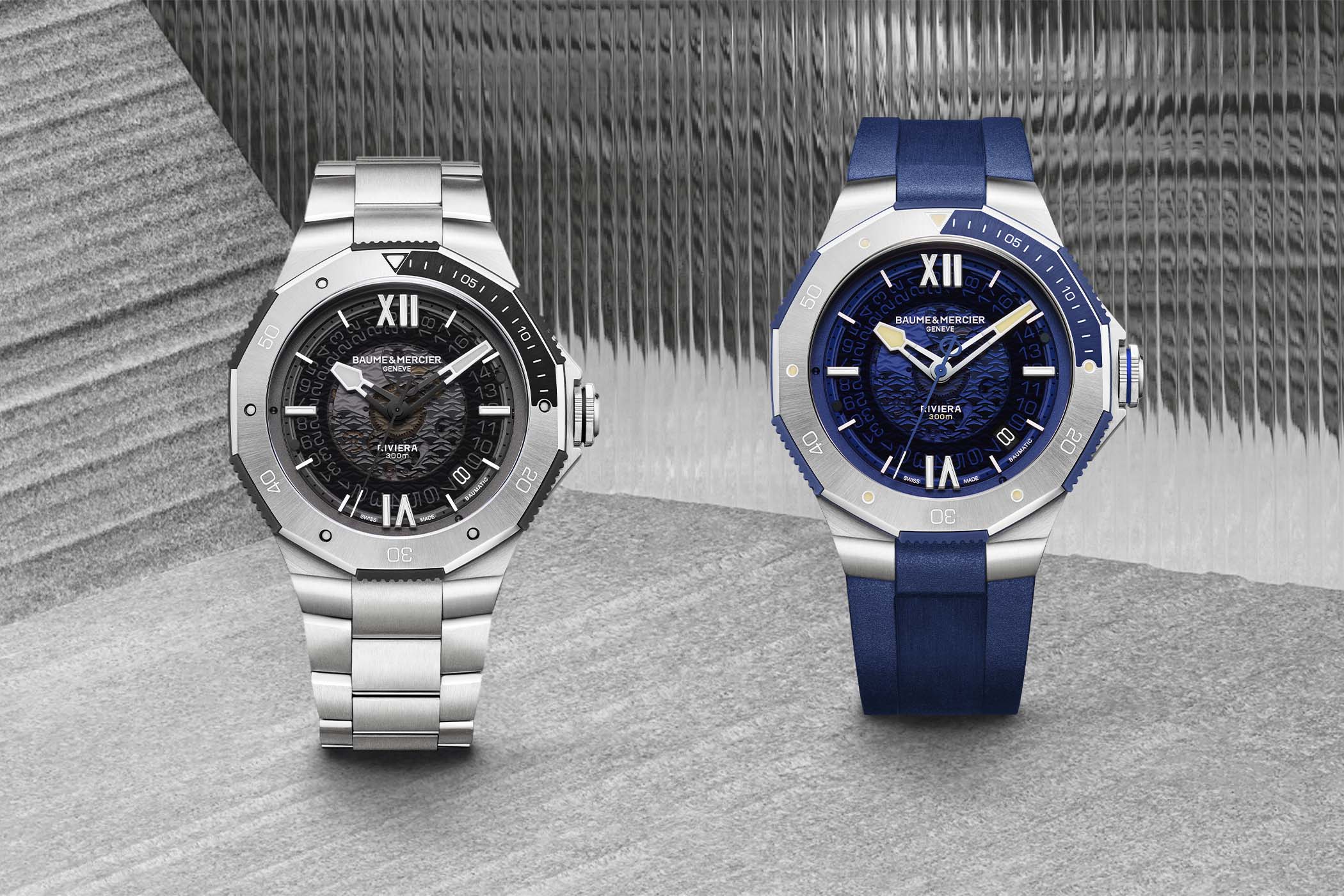 Baume & Mercier Launches The New Riviera Azur 300m Diving Watches
