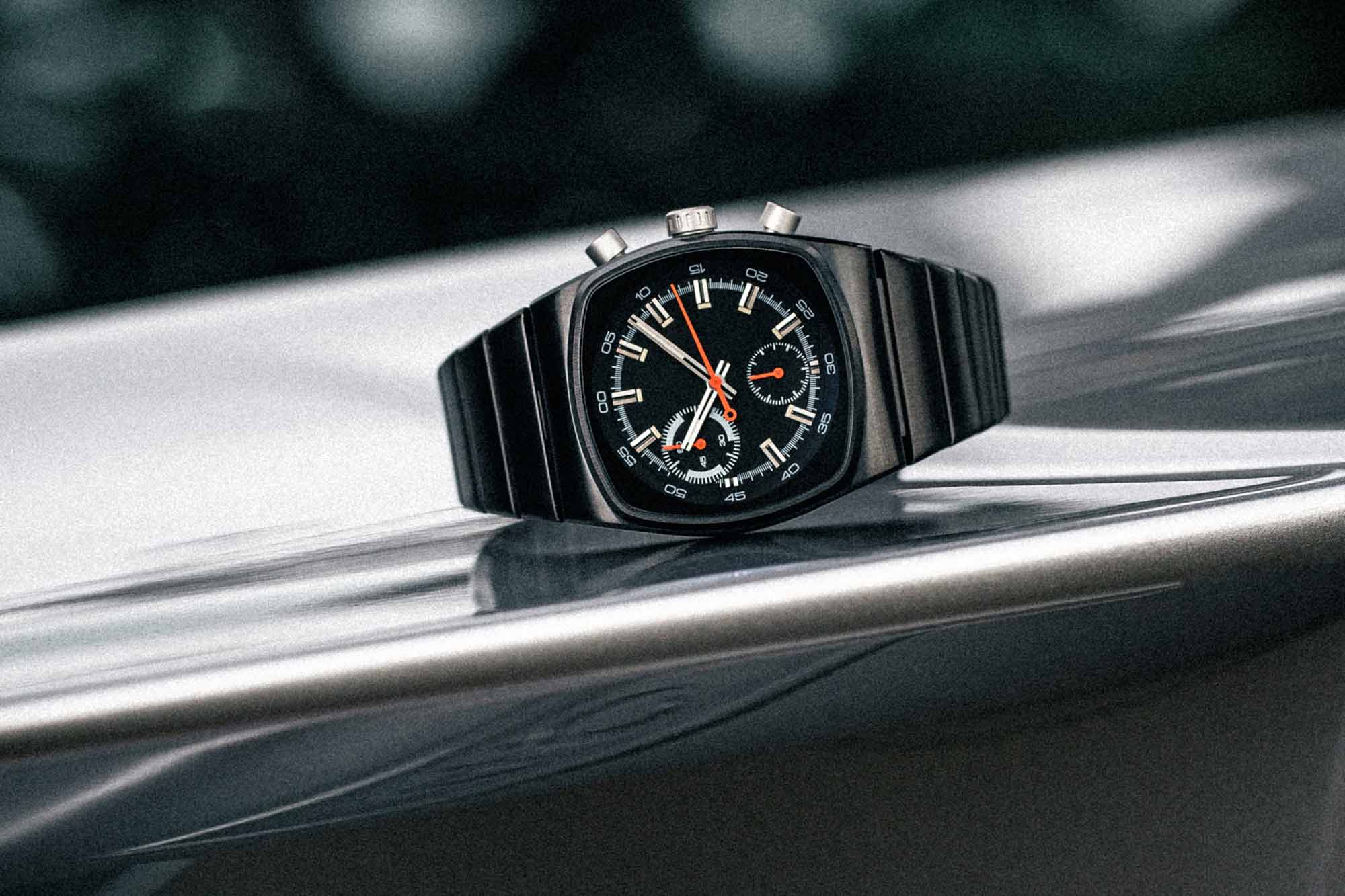 Brew’s Latest Metric, in PVD Black, is Inspired by 1980s Car Culture and the Sportiest Metric Yet