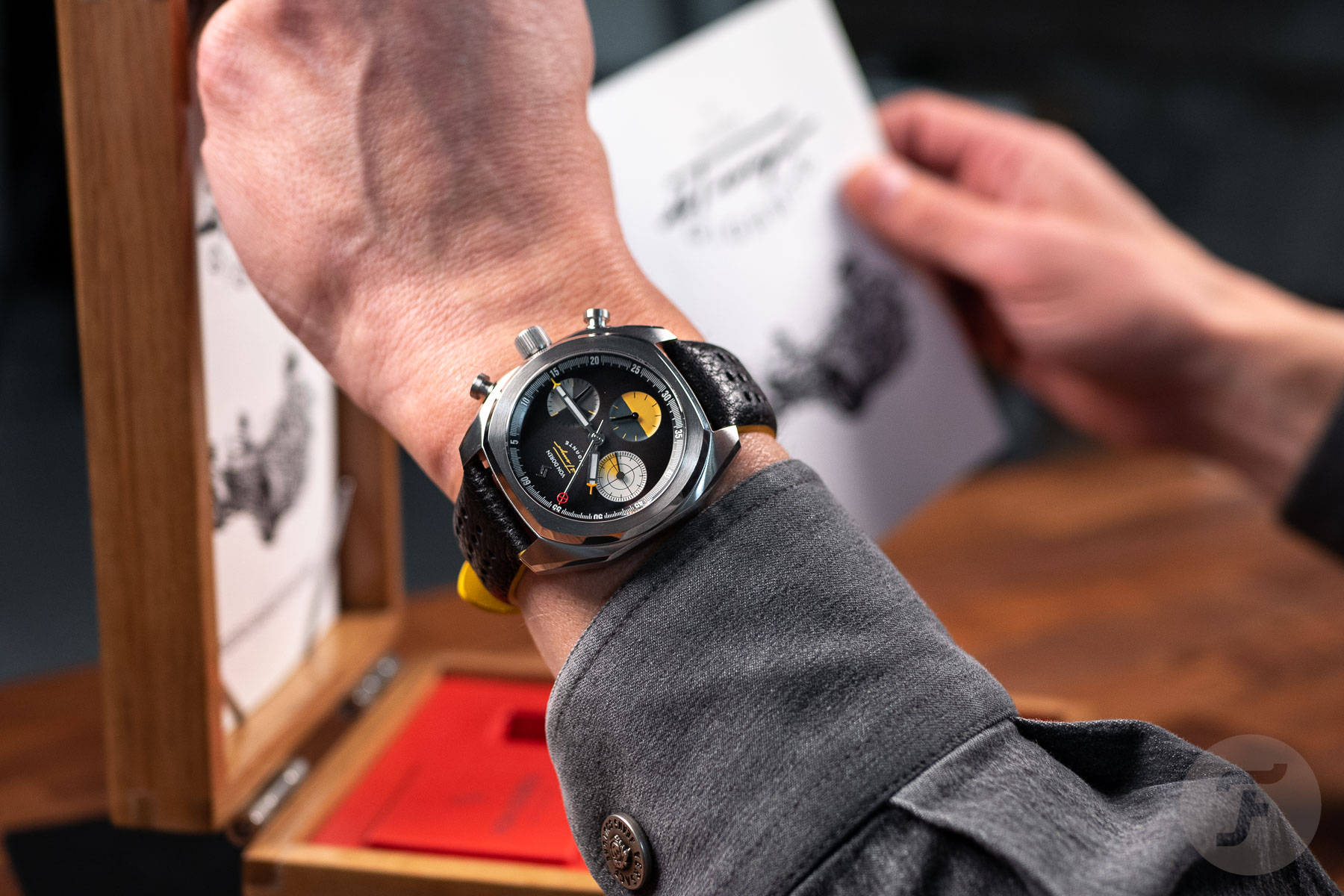 Hands-On With The Von Doren Il Tempo Gigante Automatisk Kronograf — A Loving Homage To The Pinchcliffe Grand Prix