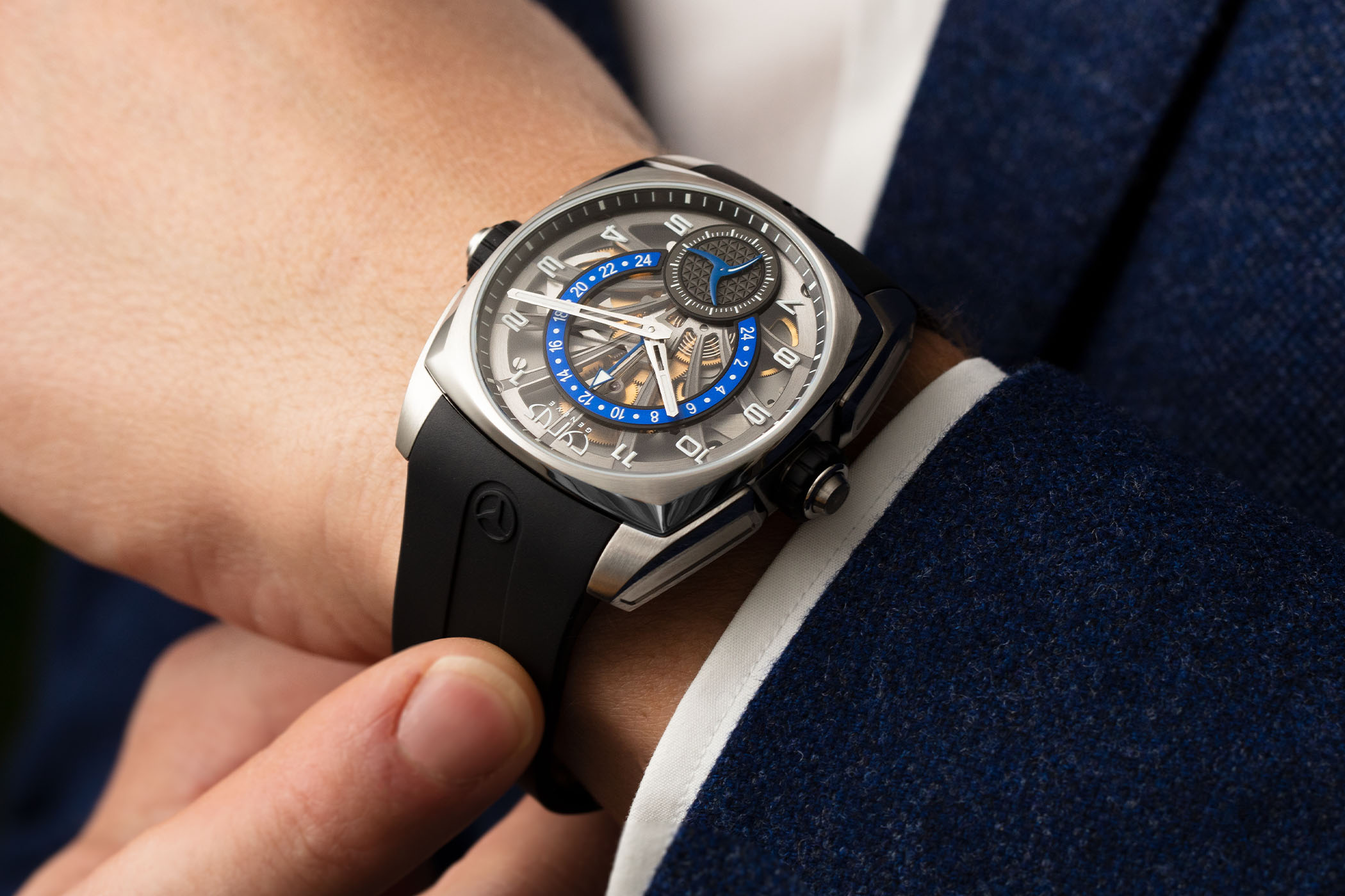 Cyrus – Klepcys GMT Retrograde