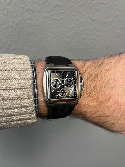 David’s ESQ by Movado Bracer Chronograph Wristshot