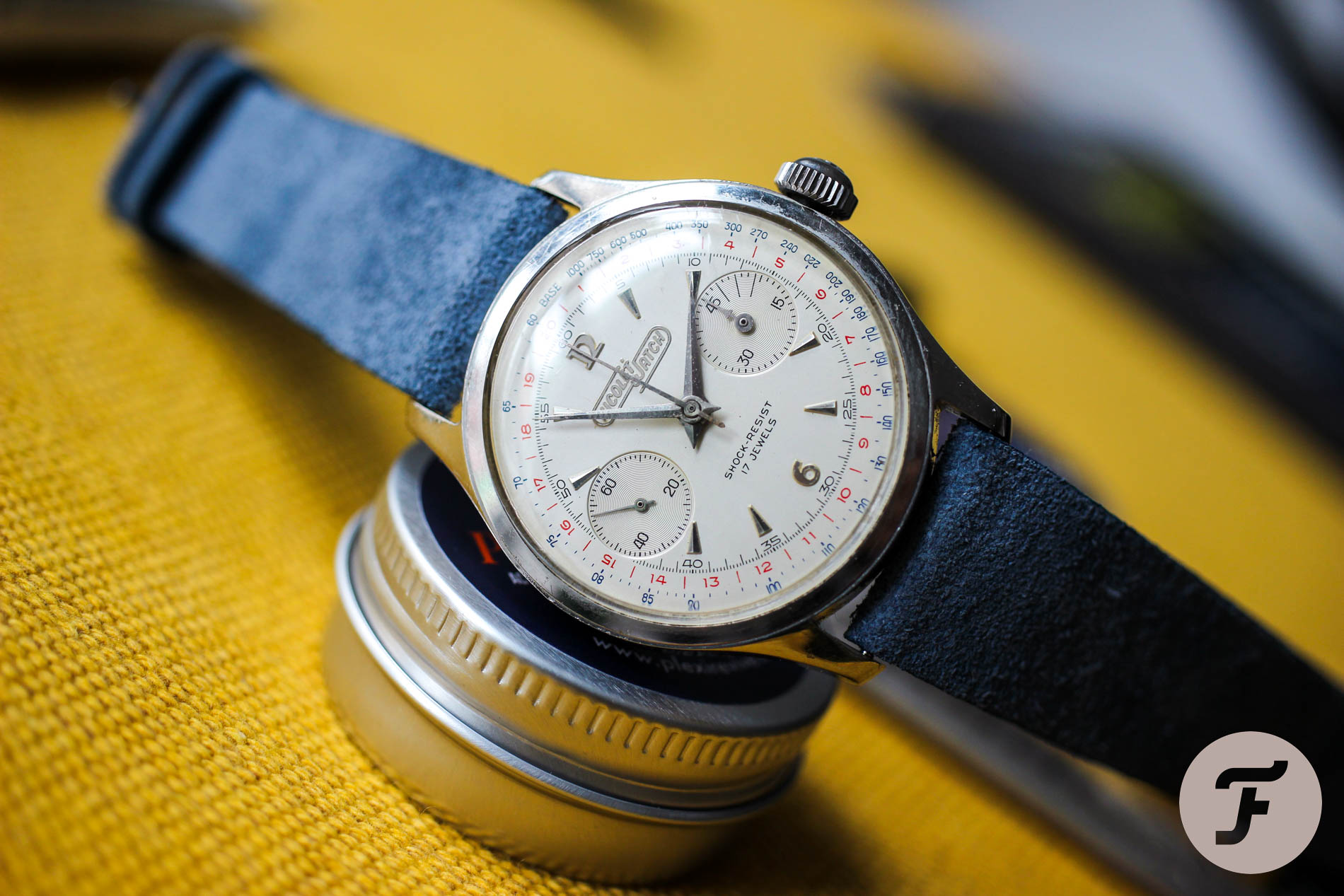 #TBT A Dream Catch Of An Elusive Nicolet No-Pusher Chronograph