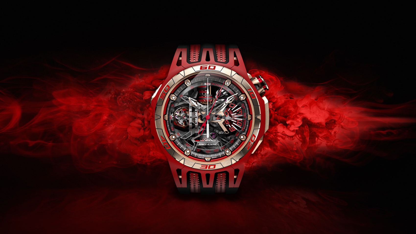 Look into the future of Hyper Horology with the Roger Dubuis Monovortex Split-Seconds Chronograph