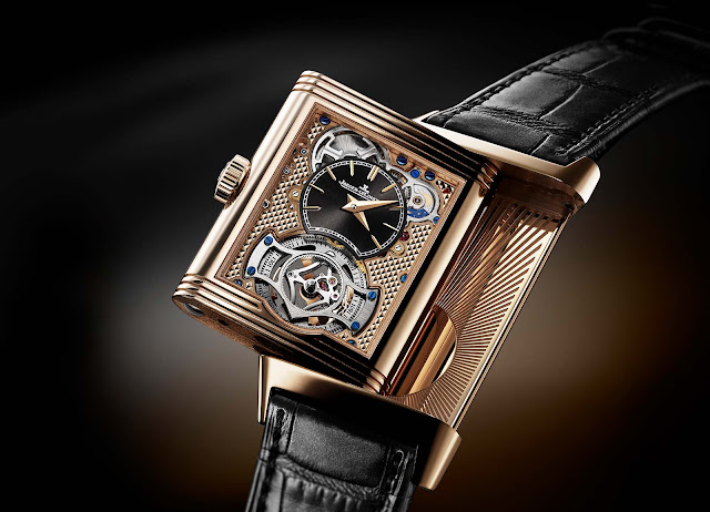 Jaeger-LeCoultre – Reverso Tribute Duoface Tourbillon in Pink Gold
