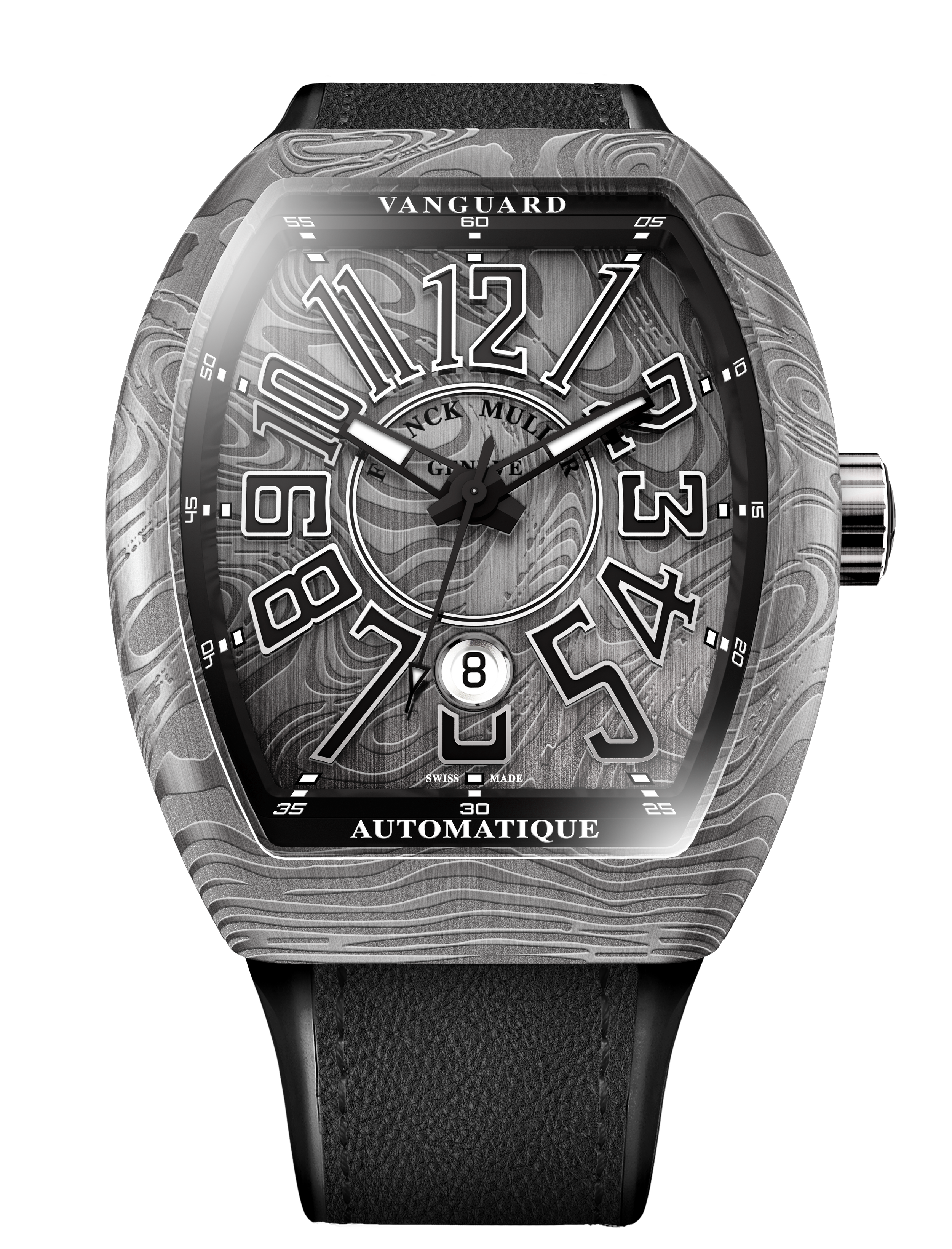 Franck Muller Adds Damascus Cases to Vanguard 