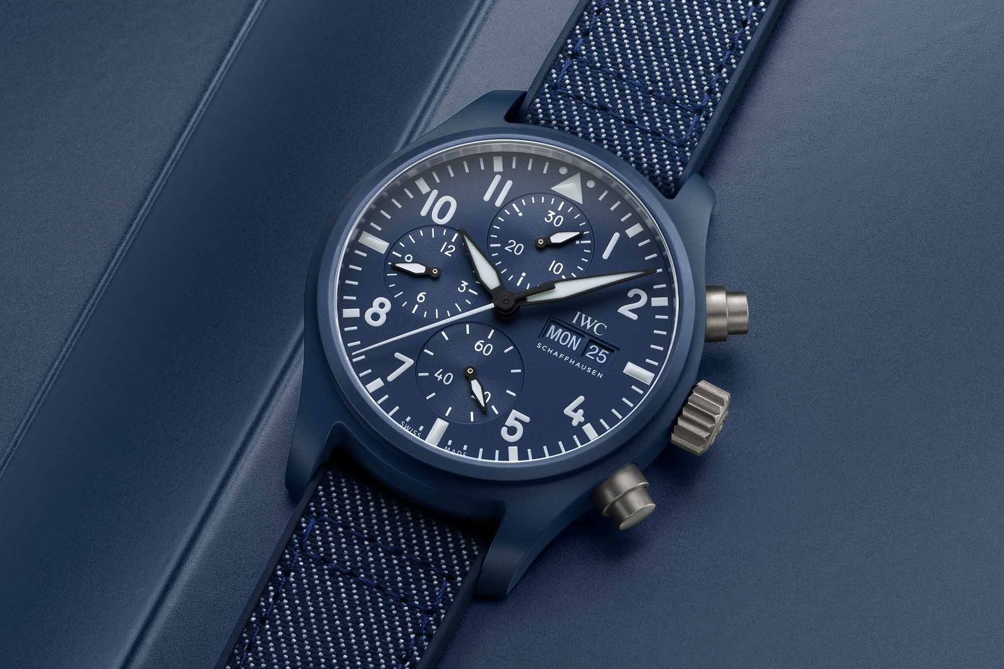 IWC’s Pilot’s Chronograph 41 Finally Gets a Ceramic Case