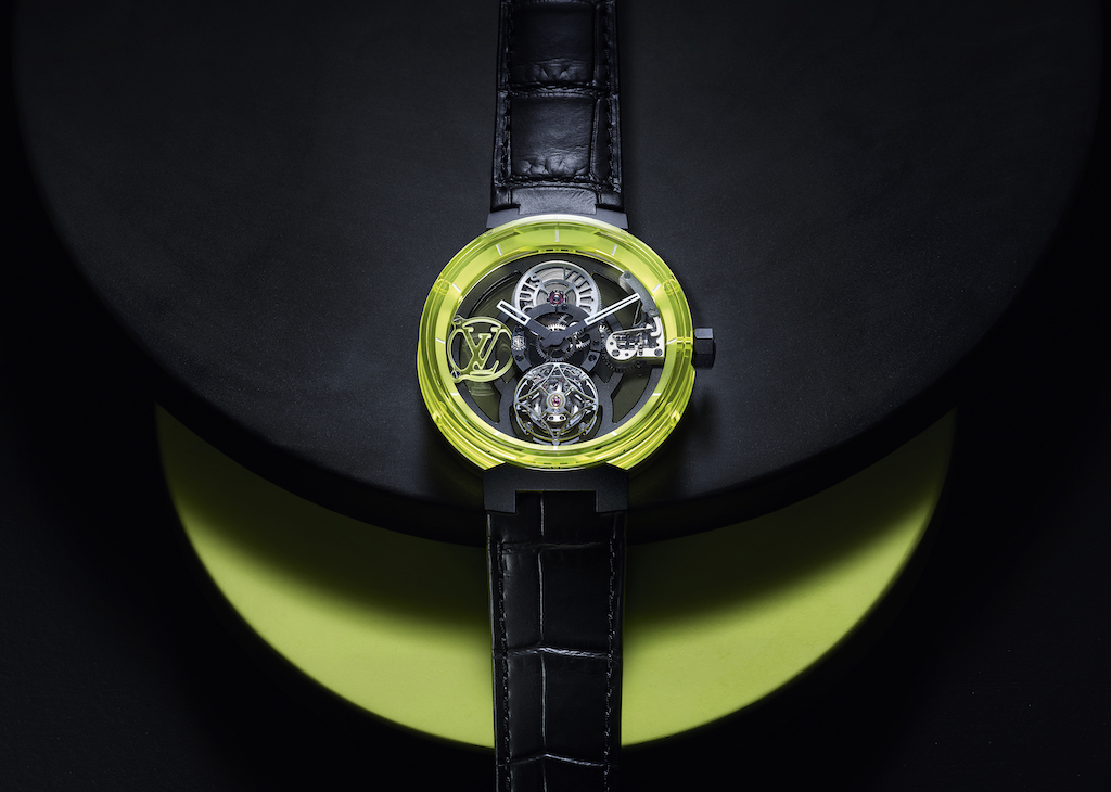 Louis Vuitton Presents the Tambour Moon Flying Tourbillon “Poinçon de Genève”
