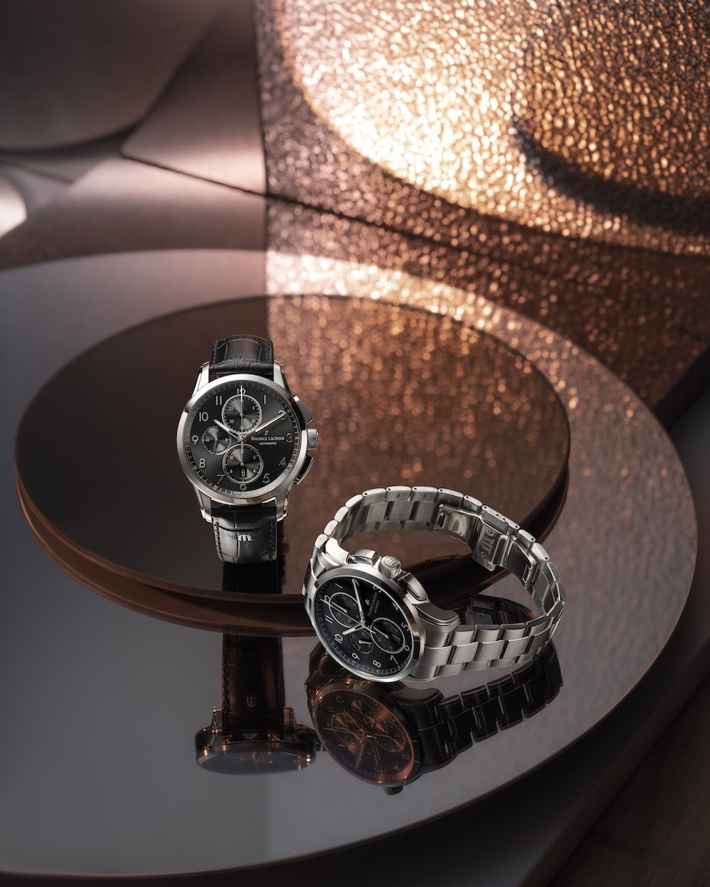 Maurice Lacroix Makes the Pontos Chronograph 43mm Even More Seductive With Two New Dial Colors
