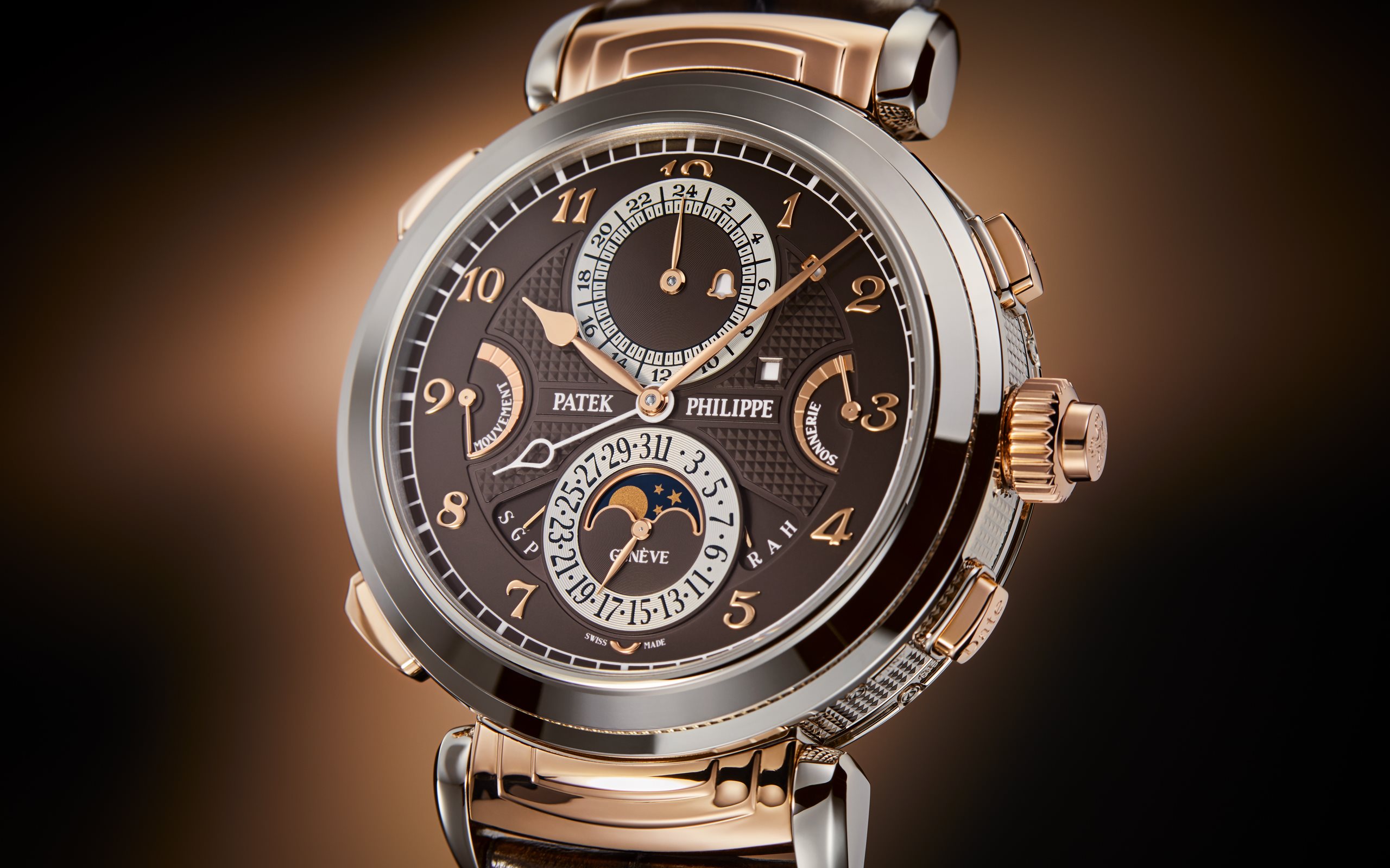 Patek Philippe Reinterprets the Grandmaster Chime in Rose and White Gold