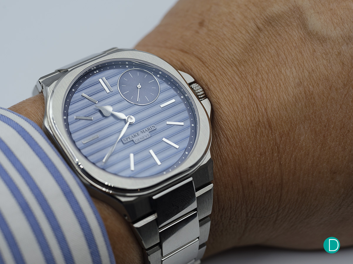 Quick look: the new Speake-Marin Ripples Blue Jeans. Surprise conclusion!