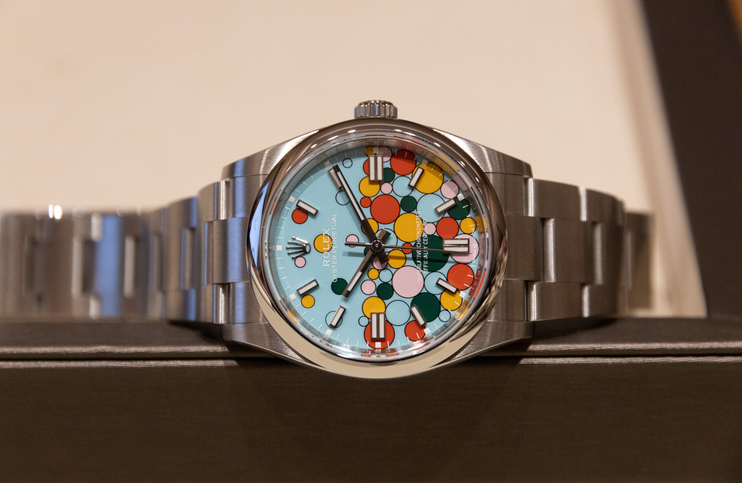Rolex Unveils The New Oyster Perpetual Watches With Celebration Motif Dials (Live Pics)