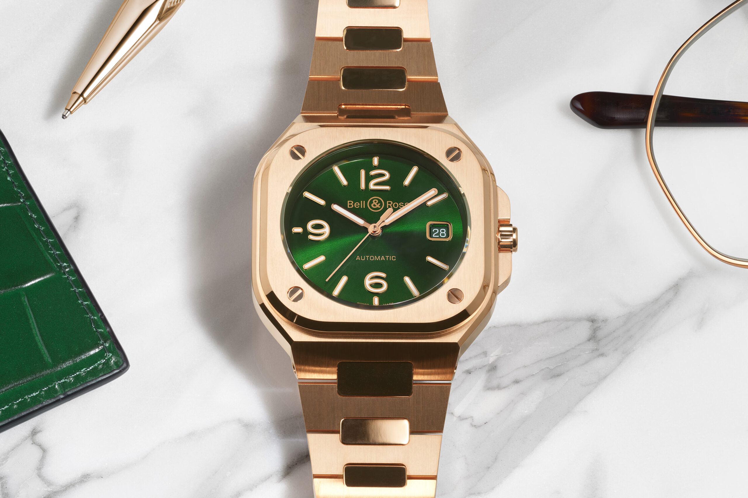 Watches and Wonders 2023: Bell & Ross in Green, Gold, Blue & White  
