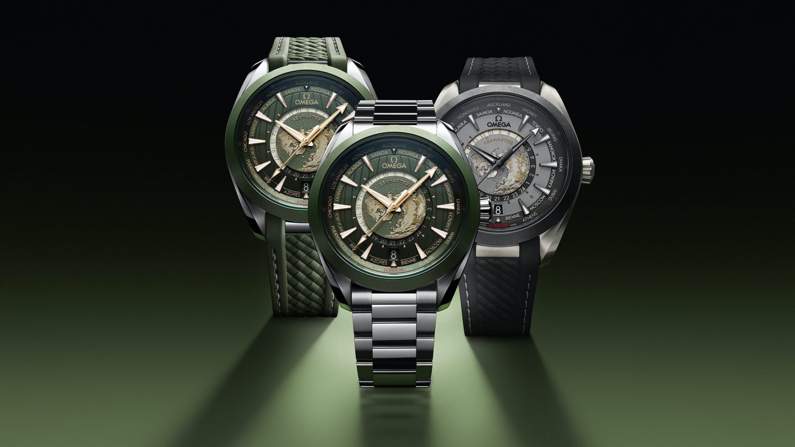Introducing: Omega Announces Three New Options To The Seamaster Aqua Terra Worldtimer Line (Including Titanium)