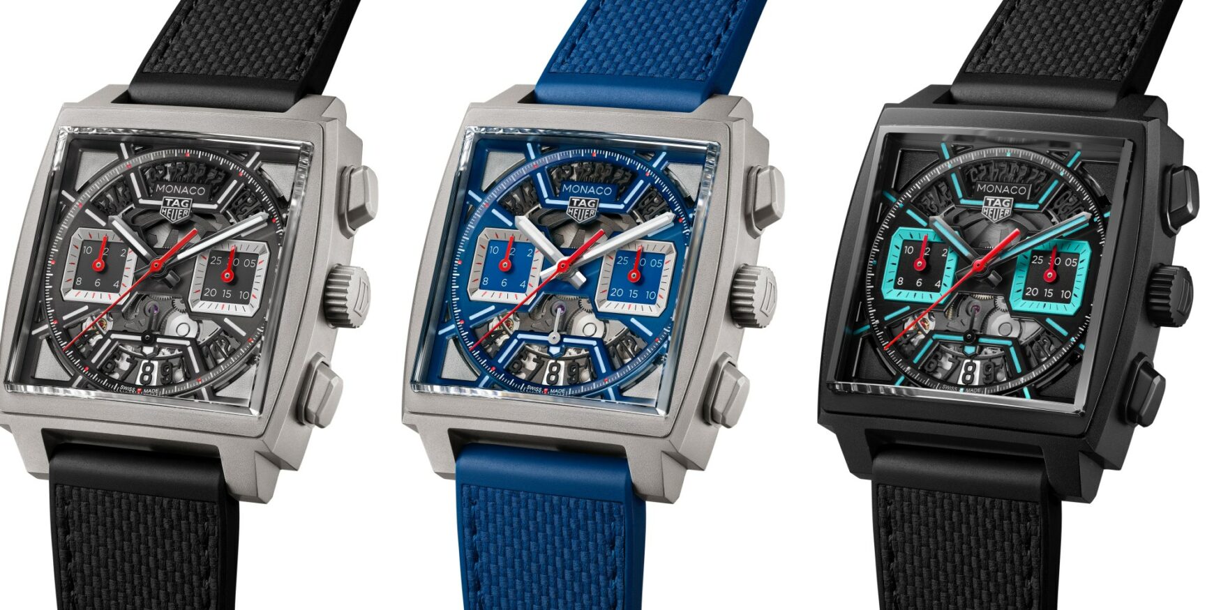 The TAG Heuer Monaco Skeleton gives the iconic model a techno remix