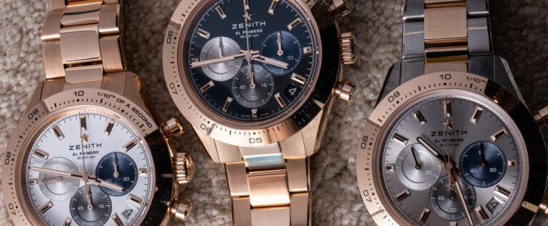 Hands-On: Zenith Chronomaster Sport Gold Watches