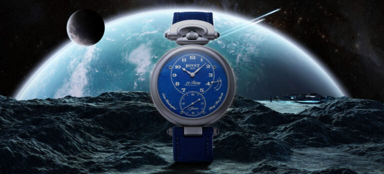 Bovet Unveils The 19Thirty Blue Meteorite Watch