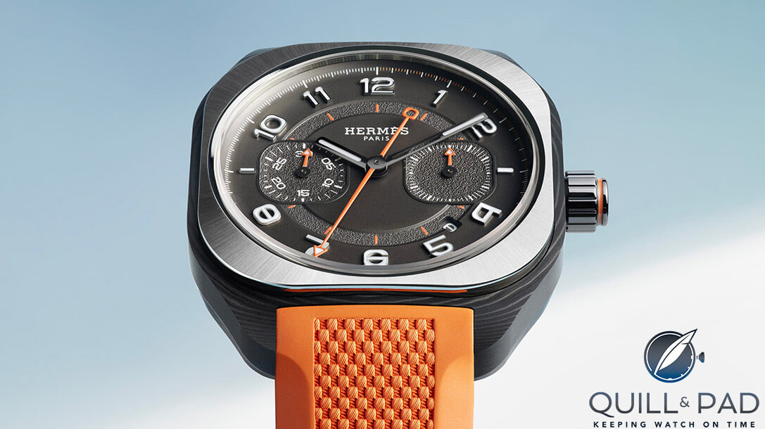 Hermès 2023 H08 Colorful Additions to the Collection and a Monopusher Chronograph