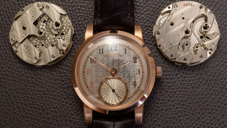 Hands-On Debut: J.N. Shapiro Resurgence Is The Most “Made In America” Mechanical Watch Since The 1960s
