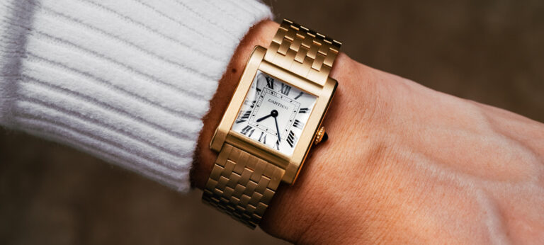 Hands-On: Cartier Privé Tank Normale Watch In Full Gold