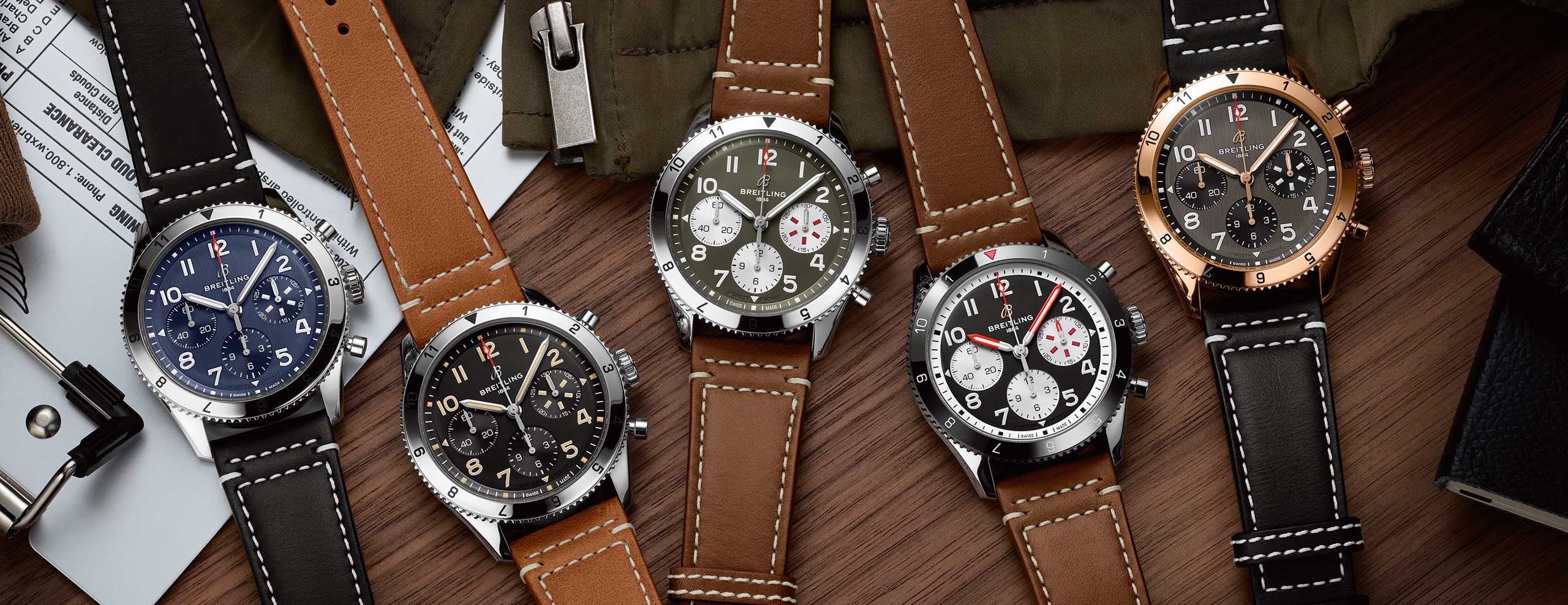 Introducing Breitling Classic AVI collection, now in a 42mm case
